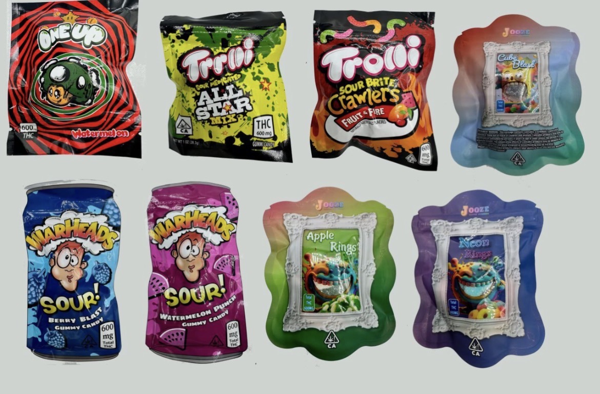 Mixed Sour Edibles 600mg