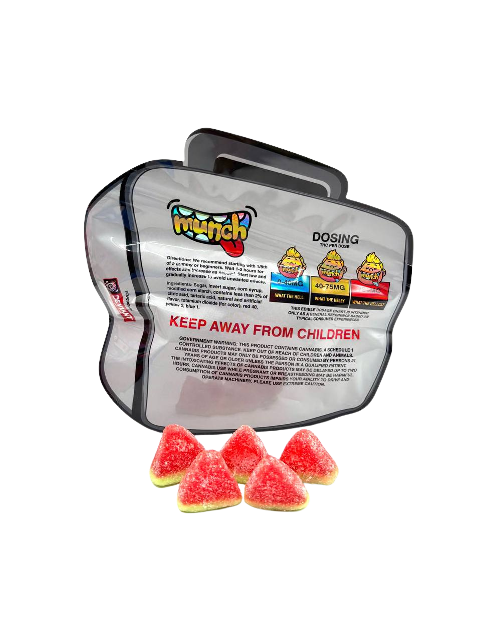Munch Watermelon Gummies 3000mg